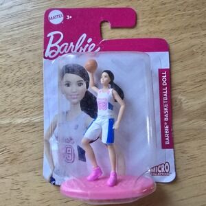 Barbie Basketball‎ Doll Micro Collection Mini Figure Mattel Sealed